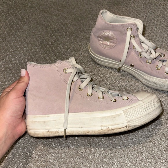 Pink Platform Converse Chuck Taylor - Picture 3 of 6